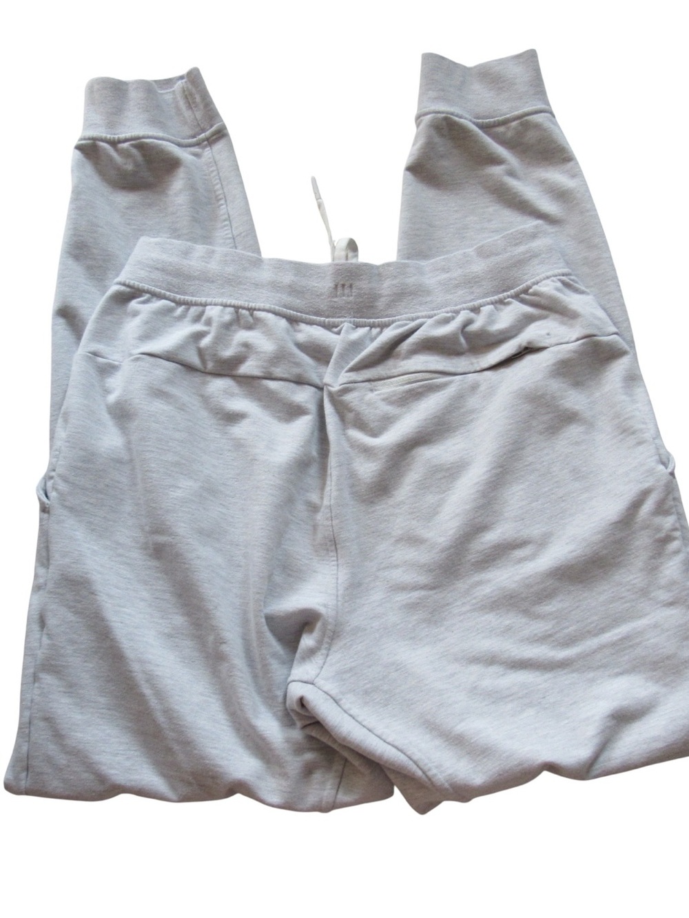 Lululemon Mens City Sweat Jogger Pants Small Light Grey Sweat Wicking Athletic - Picture 4 of 13